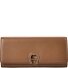  Fashion Porte-monnaie Protection RFID Cuir véritable 20 cm Modéle saddle brown