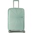  Starvibe 4 roulettes Trolley 67 cm avec soufflet d'extension Modéle metallic surf blue