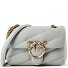  Love Puff Sac à bandoulière Cuir véritable 18 cm Modéle grigio perla