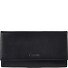  Silk Porte-monnaie Protection RFID Cuir véritable 16.5 cm Modéle schwarz