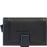  Atlas Étui pour cartes de crédit Protection RFID Cuir 10 cm Modéle black