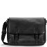  Memphis Porte-documents Messenger Cuir 38 cm Compartiment pour ordinateur portable Modéle black