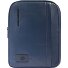  Russel Sac à bandoulière Cuir véritable 27 cm Modéle blue