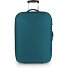  Orbit 2 roues Valise cabine 66 cm avec soufflet d'extension Modéle Turquoise
