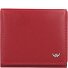  Porte-monnaie Polo RFID cuir 10 cm Modéle rot