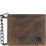  Porte-monnaie Vintage en cuir 12 cm Modéle brown