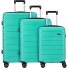  Travel Line 4100 4 roues Set de valises 3 pièces Modéle petrol