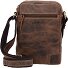  Sac à bandoulière Vintage en cuir 20 cm Modéle brown