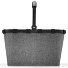  Sac de shopper 48 cm Modéle frame twist silver