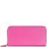  Large Double Zip Around Purse Porte-monnaie en cuir 18 cm Modéle sangria multi