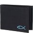  New Cryptan Porte-monnaie Protection RFID 8.5 cm Modéle schwarz-freedom fish cyan