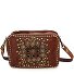  Ribes Sac à bandoulière Cuir 20 cm Modéle cognac