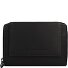  Ascot Porte-monnaie Protection RFID Cuir 13.5 cm Modéle black
