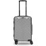  Essentials 18 4 roulettes Trolley de cabine 55 cm avec soufflet d'extension Modéle Metallic-Silver Shiny