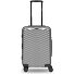  Essentials 18 4 roulettes Trolley de cabine 55 cm avec soufflet d'extension Modéle Metallic-Silver Shiny