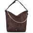  Yelena Sac à bandoulière Cuir véritable 28 cm Modéle dark brown