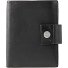  Henau Dawina Porte-monnaie Protection RFID Cuir véritable 12.5 cm Modéle black
