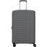  Flyduck 4 roues Valise cabine 69 cm avec soufflet d'extension Modéle smoked pearl