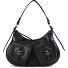  Mavery Sac à bandoulière Cuir véritable 35 cm Modéle noir
