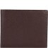  Porte-monnaie Prato RFID cuir 11 cm Modéle d. braun