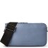  Clarice Sac à bandoulière Cuir véritable 27 cm Modéle flower blue