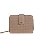  Noemi Porte-monnaie Protection RFID Cuir 12 cm Modéle sand