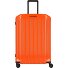  PQ-Light 4 roulettes Trolley M 69 cm avec soufflet d'extension Modéle orange