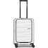  Travel 4 roulettes Trolley de cabine 55 cm Compartiment pour ordinateur portable avec soufflet d'extension Modéle ice white metallic