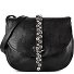  Linda Sac à bandoulière Cuir véritable 22 cm Modéle nero