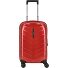  Attrix 4 roulettes Trolley de cabine 55 cm avec soufflet d'extension Modéle red