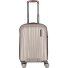  Moonrock 4 roulettes Trolley de cabine 55 cm avec soufflet d'extension Modéle rosesilver brushed