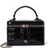  Hallee Sac à main Cuir véritable 14.5 cm Modéle black