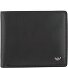  Porte-monnaie Polo RFID cuir 11 cm Modéle schwarz