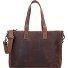  Sac Shopper en cuir 41 cm pour ordinateur portable Modéle dunkelbraun