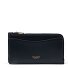  New York Étui pour cartes de crédit Cuir véritable 8 cm Modéle navy