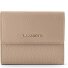 Bologna Leather Porte-monnaie Cuir véritable 12 cm Modéle sand