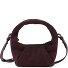  Greta Mini Essential Sac à main Cuir véritable 23 cm Modéle aubergine
