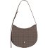  Hispani Sac à bandoulière Cuir véritable 32 cm Modéle taupe