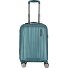  Moonrock 4 roulettes Trolley de cabine 55 cm avec soufflet d'extension Modéle deepsea green brushed