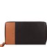  Nappa Porte-monnaie Protection RFID Cuir 19.5 cm Modéle brown-tan