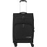  Kick Off 4 roues Valise cabine M 67 cm avec soufflet d'extension Modéle black