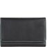  Medium Tri-fold Porte-monnaie I Cuir 14 cm Modéle black/pace