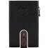  Stouo Porte-monnaie Protection RFID Cuir 6.5 cm Modéle nero