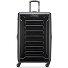  JH004C 4 roulettes Trolley 80 cm avec soufflet d'extension Modéle black