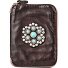  Tosca Porte-monnaie Protection RFID Cuir véritable 13 cm Modéle moro