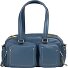  Pocket Sac à bandoulière Cuir véritable 33 cm Modéle denim blue