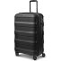  Pro PP 4 roues Valise cabine 66 cm '"avec soufflet d''extension"' Modéle black