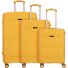  Travel Line 4200 Set de valises à 4 roulettes 3 pcs. Modéle yellow