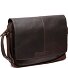  Richard Messenger Cuir 40 cm Compartiment pour ordinateur portable Modéle brown