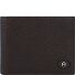  Basics Porte-monnaie en cuir 12 cm Modéle ebony